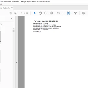 Tadano Crane OC-33-1-00121 GENERAL Parts Manual - PDF DOWNLOAD