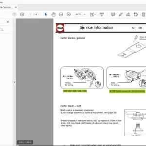Fella Knife Service Manual 2008 - PDF