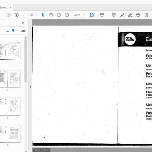 Fella Rotary Mower FKM 165 Parts Manual - PDF