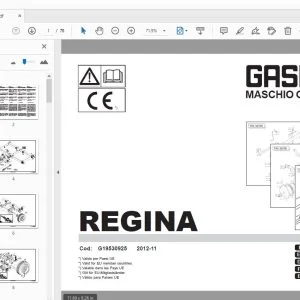 Gaspardo Regina Parts Manual G19530925 - PDF