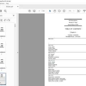 Atlet Forklift UHD Tergo Series MASTER MANUAL - PDF DOWNLOAD