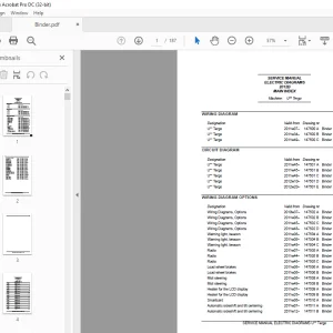 Atlet Forklift UHX Tergo Series ELECTRIC DIAGRAMS MANUAL  - PDF DOWNLOAD