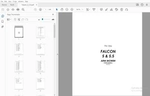 Bomford Falcon 5 & 5.5 Arm Mower Parts Manual - PDF DOWNLOAD