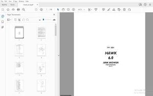 Bomford HAWK 6.0 ARM MOWER Parts Manual - PDF