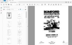 Bomford Highwayman Bushwhacker Parts Manual - PDF DOWNLOAD