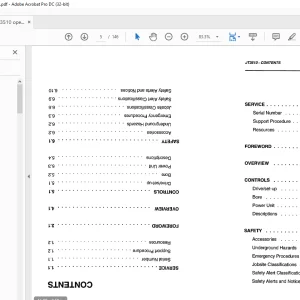 Ditch Witch JT3510 JT3510 operator's manual 054-499 - PDF DOWNLOAD