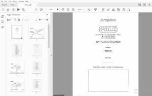 FALC TORO CATALOGO RICAMBI - PDF DOWNLOAD