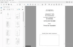 FALC Trincia Cat/Spostabile CATALOGO RICAMBI - PDF DOWNLOAD