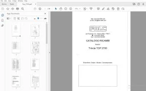 Falc Trincia TOP 2700 CATALOGO RICAMBI - PDF DOWNLOAD