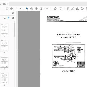 Fantini SPANNOCCHIATORE PIEGHEVOLE CATALOGO 1995 - PDF DOWNLOAD