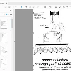Fantini Spannocchiatore catalogo parti di ricambio - PDF DOWNLOAD