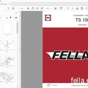 Fella TS 10055 Swather Parts Manual - PDF DOWNLOAD