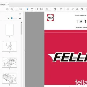 Fella TS 10065 Rotor Rake Parts Manual - PDF DOWNLOAD