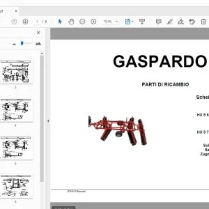 GASPARDO HX 5 6636 bis HX 5 6652 und HX 5 7136 bis HX 5 7152 PARTI DI RICAMBIO - PDF