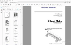 Great Plains 1510HDF, 2010HDF & 2510HDF 3-Point Drills Parts Manual - PDF
