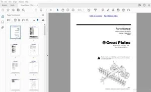 Great Plains CPH-12, CPH-15, & CPH-20 Center Pivot Hitch 1994+ Parts Manual - PDF