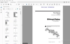Great Plains CTA4000 HD Heavy Duty Air Drill Implement Parts Manual - PDF DOWNLOAD
