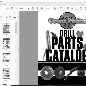 Great Plains Seed Drill Parts Manual - PDF DOWNLOAD