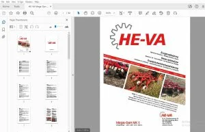 HE-VA Mega-Dan MK II Operation & Parts Manual - PDF DOWNLOAD