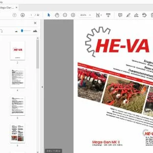 HE-VA Mega-Dan MK II Operation & Parts Manual - PDF DOWNLOAD