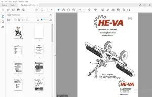 HE-VA Tip-Roller 6.3/7.3/8.2/9.5/10.2 Operation & Parts Manual - PDF