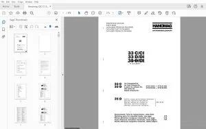 Hanomag 33C/CI 33D/DI Parts Manual - PDF DOWNLOAD