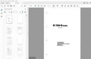 Hanomag Terex D 700 D turbo Parts Manual - PDF DOWNLOAD
