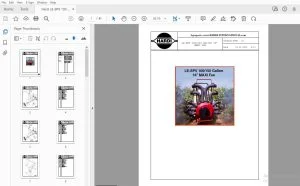 Hardi LE-SPV 100/150 Gallon 16 MAXI Fan Parts Manual - PDF