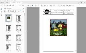 Hardi Mega 230/350 Gallon Diaphragm Pump Eagle 48', 60' Parts Manual - PDF