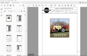 Hardi Ranger 2000 Diaphragm Eagle 45',50',60',66 Parts Manual - PDF