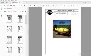 Hardi TANGO 500 Gallon 16" MAXI Fan Parts Manual - PDF