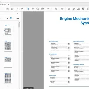 Hyundai D4CC E2.9 ENGINE MECHANICAL SYSTEM Manual - PDF DOWNLOAD