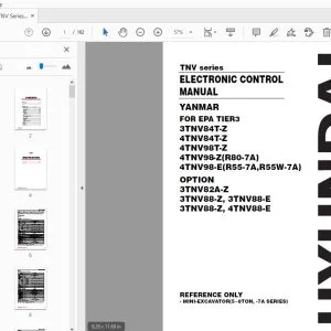 Hyundai TNV Series Electronic Control Manual - PDF DOWNLOAD