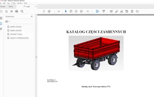 Metal-Fach Przyczepa rolnicza T711 Katalog części - PDF DOWNLOAD