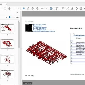 Knoche Saatbettkombination PROMAX Ersatzteilliste - PDF