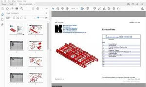 Knoche Saatbettkombination SKM 440-500-560 Ersatzteilliste - PDF