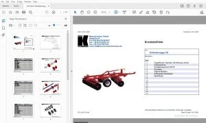 Knoche Scheibenegge VS Ersatzteilliste - PDF DOWNLOAD