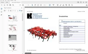 Knoche Scheibengrubber SG-G 4 und SG-GH 4 Ersatzteilliste - PDF