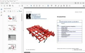 Knoche Scheibengrubber SG-M 4 und SG-MH 4 Ersatzteilliste - PDF