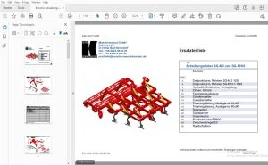 Knoche Scheibengrubber SG-M3 und SG-MH3 Ersatzteilliste - PDF
