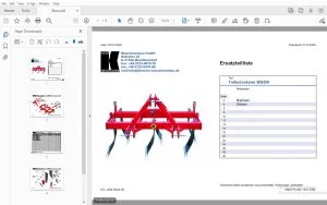 Knoche Tiefenlockerer BISON Ersatzteilliste - PDF DOWNLOAD