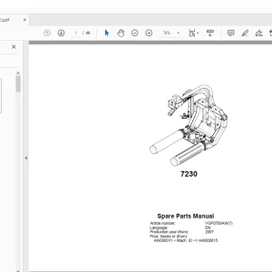Kverneland Taarup 7230 Bale Wrapper Parts Manual - PDF DOWNLOAD