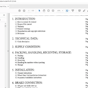 Landoll Bendi Series IV Forklift Service Manual - PDF DOWNLOAD