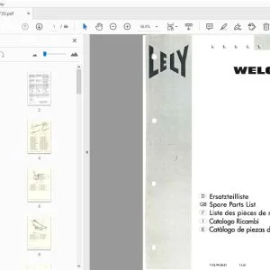 Lely Welger AP730 Parts Manual - PDF DOWNLOAD