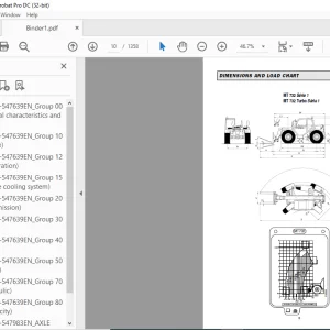 MANITOU MLT 730 120 SERVICE MANUAL - PDF DOWNLOAD