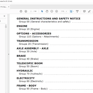 MANITOU MRT 2150 Privileg Service Manual - PDF DOWNLOAD