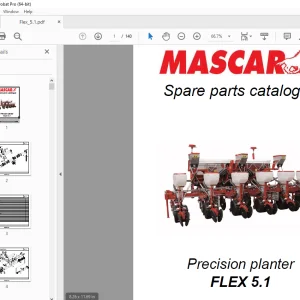 MASCAR FLEX 5.1 Precision Planter Parts Manual - PDF DOWNLOAD