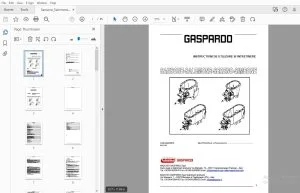 MASCHIO GASPARDO SANSONE SALOMONE SERENO SIMEONE INSTRUCTIUNI DE UTILIZARE SI INTRETINERE - PDF