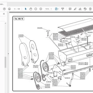 MASCHIO KM/KMP USE & MAINTENANCE / PARTS MANUAL - PDF DOWNLOAD