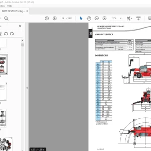 Manitou MRT 3255 PRIVILEGE PLUS ST4/T4F \MRT-X 3255 PRIVILEGE PLUS ST3A Repair Manual